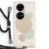 Geo #9: Huawei P50 Pro Transparant Hoesje met koord