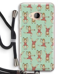 Gymboys: HTC U Play Transparant Hoesje met koord