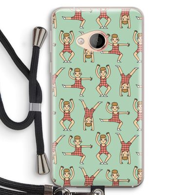 Gymboys: HTC U Play Transparant Hoesje met koord