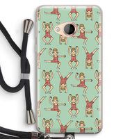 Gymboys: HTC U Play Transparant Hoesje met koord