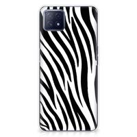 OPPO A53 5G | OPPO A73 5G TPU Hoesje Zebra