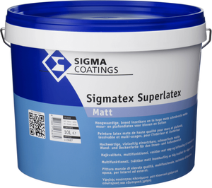 sigma sigmatex superlatex matt lichte kleur 10 ltr