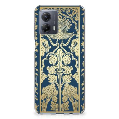 Motorola Moto G53 | TPU Case | Beige Flowers
