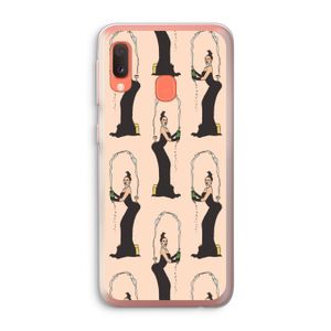 Pop Some Kim: Samsung Galaxy A20e Transparant Hoesje