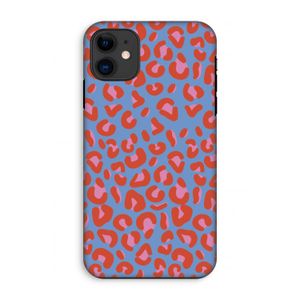 Leopard blue: iPhone 11 Tough Case