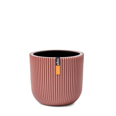 Pot bol Groove 17x15 roze bloempot - Capi europe