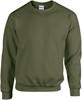 Gildan G18000 Heavy Blend™ Adult Crewneck Sweatshirt - Military Green - 3XL