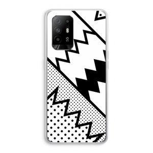 Pop Art #5: Oppo A95 5G Transparant Hoesje