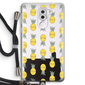 Ananas: Honor 6X Transparant Hoesje met koord