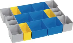 L-BOXX Indelings-set | B378xD313xH65 mm | blauw/geel/grijs | Blauw/geel/grijs | 1 stuk - 6000010092 6000010092