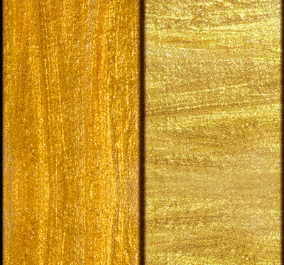 Slaapkamer behang met gouden patroon