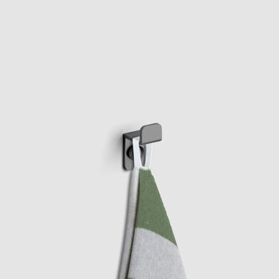 Kledinghaak Clou Fold Gunmetal Geborsteld PVD Clou