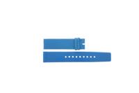 Horlogeband Marc by Marc Jacobs MBM1202 Leder Blauw 18mm