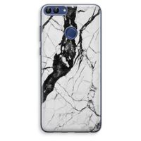 Witte marmer 2: Huawei P Smart (2018) Transparant Hoesje