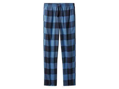 esmara Men Flanellen heren pyjamabroek (Blauw, M)
