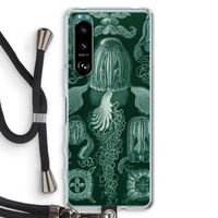 Haeckel Cubomedusae: Sony Xperia 5 III Transparant Hoesje met koord
