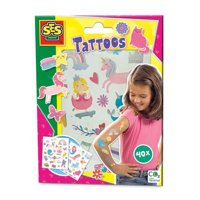 SES tattoos voor kinderen sprookjes
