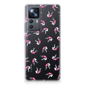 TPU bumper voor Xiaomi 12T | 12T Pro Unicorns