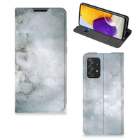 Bookcase Samsung Galaxy A72 (5G/4G) Painting Grey - thumbnail