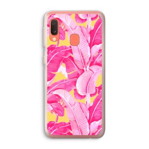 Pink Banana: Samsung Galaxy A20e Transparant Hoesje