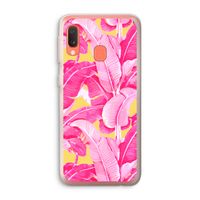 Pink Banana: Samsung Galaxy A20e Transparant Hoesje