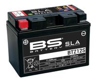 BS BATTERY Batterij gesloten onderhoudsvrij, Batterijen voor motor & scooter, BTZ12S SLA