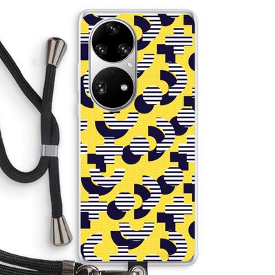 8-bit N°3: Huawei P50 Pro Transparant Hoesje met koord