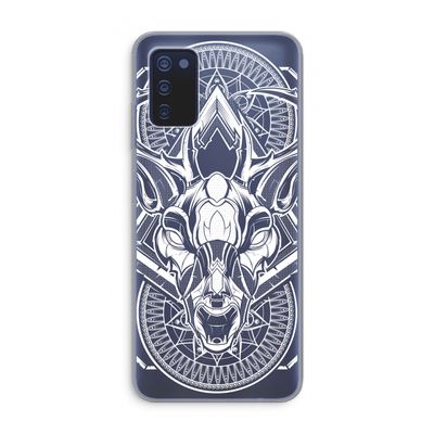 Oh Deer: Samsung Galaxy A03s Transparant Hoesje