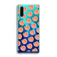 Just peachy: Huawei P30 Transparant Hoesje