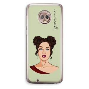 Pop-Art Creator: Motorola Moto G6 Transparant Hoesje