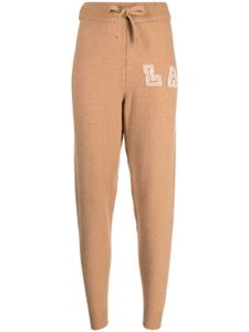 Joshua Sanders pantalon de jogging en maille intarsia - Marron