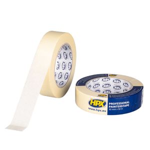 HPX Masking tape 60°C | Crèmewit | 30mm x 50m - MA3050 - MA3050
