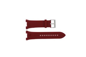 Horlogeband Armani AX1040 Silicoon Rood 31mm