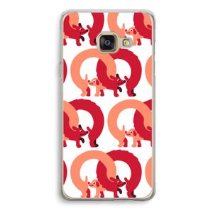 Dogs: Samsung Galaxy A3 (2016) Transparant Hoesje