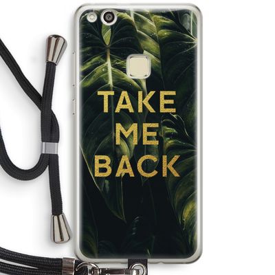 Take me back: Huawei Ascend P10 Lite Transparant Hoesje met koord