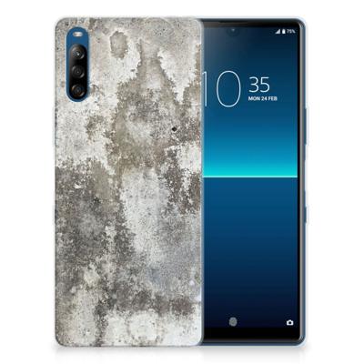 Sony Xperia L4 | TPU | Siliconen hoesje | Beton Print