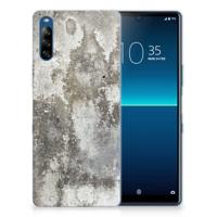 Sony Xperia L4 | TPU | Siliconen hoesje | Beton Print