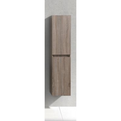 Kolomkast Sanimar Capri Omkeerbaar 150 x 35 x 35 cm Rustiek Eiken Licht