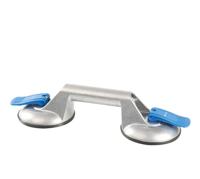 Bohle Veribor Glasdrager 2 naps Aluminium 60KG
