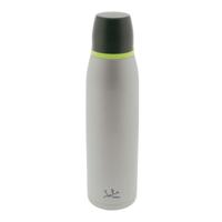 Reisthermosfles JATA 920 1 L Grijs Metaal Roestvrij staal Plastic