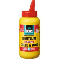Bison houtlijm Extra, wit, flacon van 250 gram