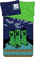 Minecraft Dekbedovertrek Sssleep Tight - 140 x 200 cm - Katoen - thumbnail