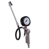 bandenpomp 1-10 Bar 1/4"+handvat