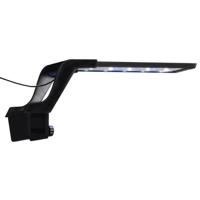 VidaXL Aquariumlamp met klem led 25-45 cm blauw en wit