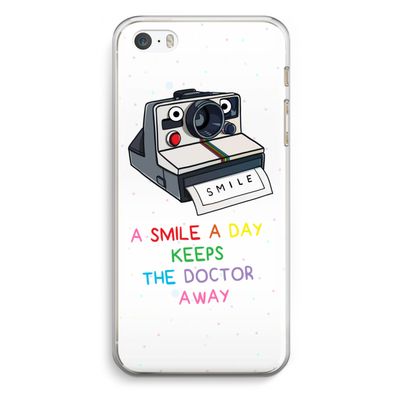 Smile: iPhone 5 / 5S / SE Transparant Hoesje