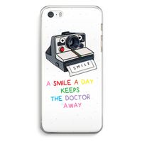 Smile: iPhone 5 / 5S / SE Transparant Hoesje