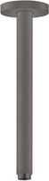 Hansgrohe Plafondbevestiging 30 cm Brushed Black Chroom Hansgrohe Plafondbevestiging 30 cm Brushed Black Chroom