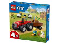 LEGO City Rode tractor met aanhanger en schapen - 60461