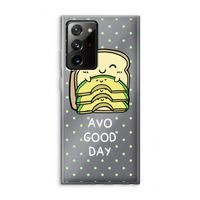 Avo Good Day: Samsung Galaxy Note 20 Ultra / Note 20 Ultra 5G Transparant Hoesje