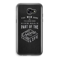 Life: Samsung Galaxy A5 (2017) Transparant Hoesje